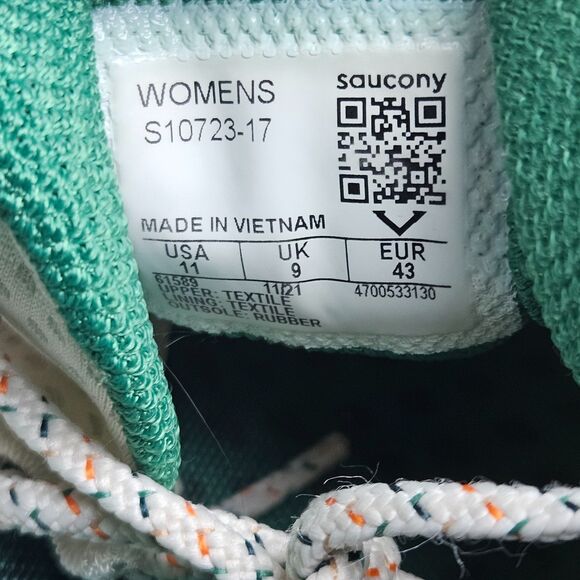 Saucony Kinvara 13 Shamrock Irish Cream Women's Running Shoes Size 11 S10723-17 - Picture 12 of 14